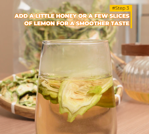 How to Brew Tea from Dried Bitter Melon