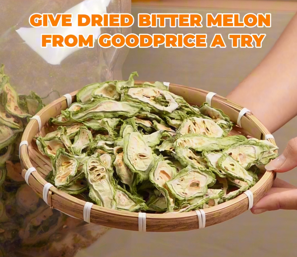 A Cup of Dried Bitter Melon Tea for a Refreshing Body