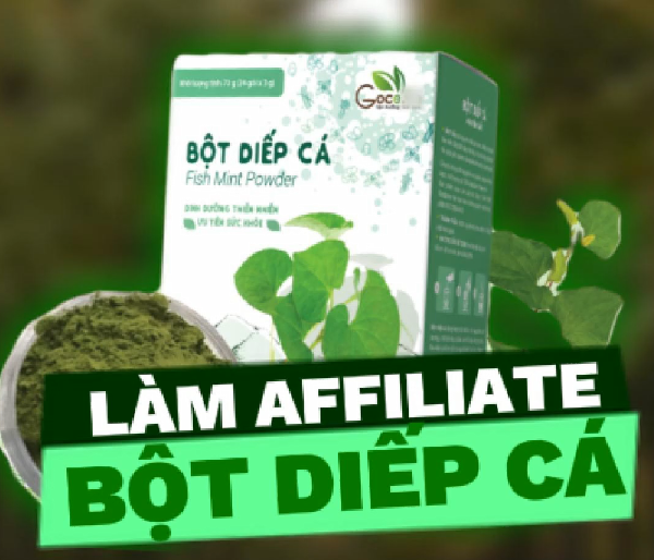 Ở Nhà Vẫn Có Thu Nhập – Nhờ Bột Diếp Cá 