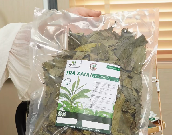 Green Tea Dried with Modern Freeze-Drying Technology
