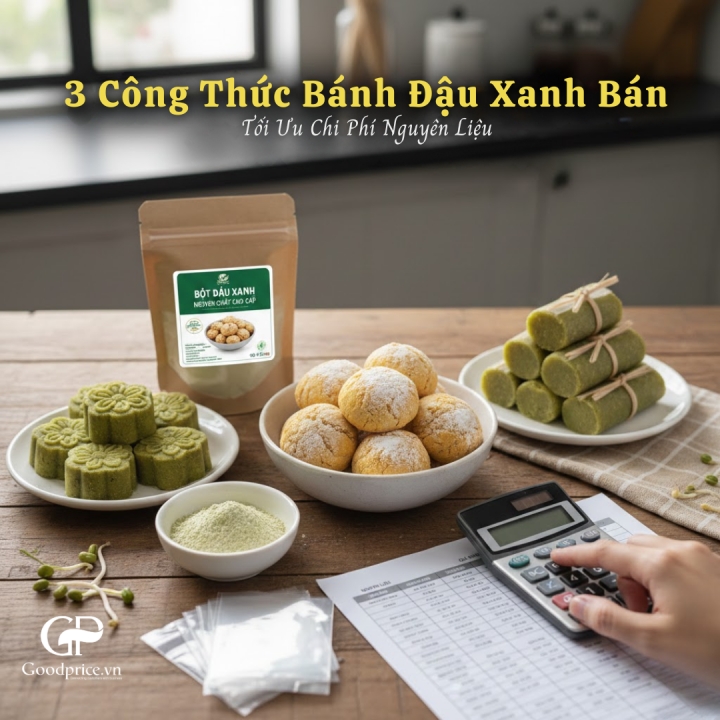 Green Mung Bean Powder Cake Recipe for Business