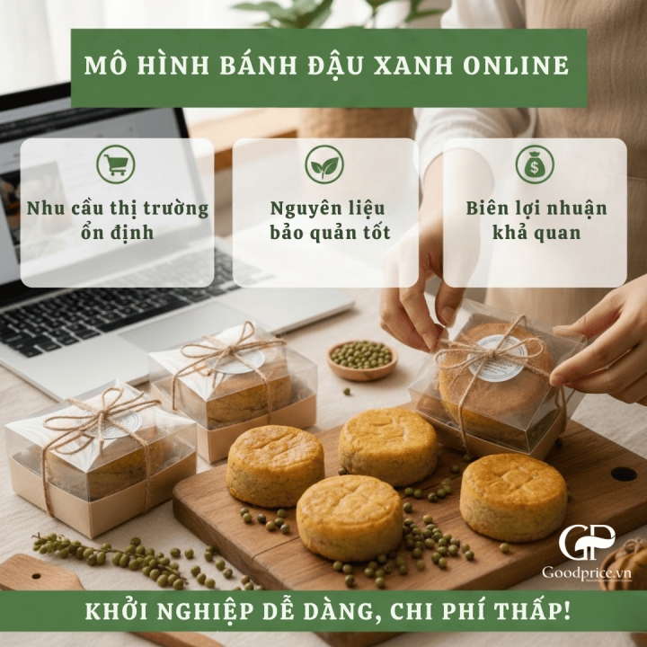 Bí Quyết Xây Dựng Mô Hình Bánh Đậu Xanh Sinh Lời Từ Bột Đậu Xanh Sỉ