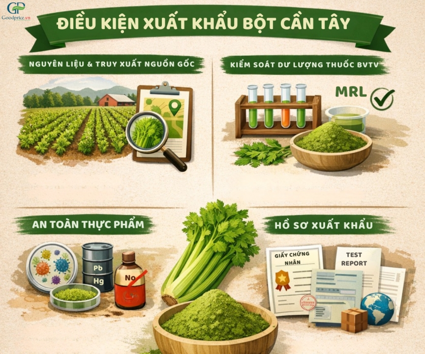 Can Goodprice Vietnam’s Celery Powder Be Exported?