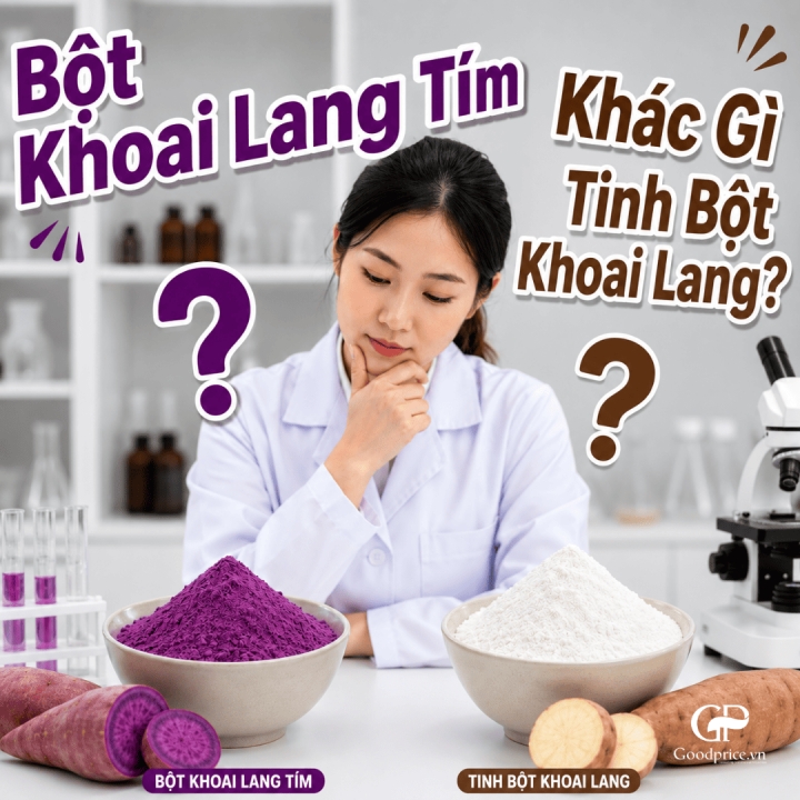 What Is the Difference Between Purple Sweet Potato Powder and Sweet Potato Starch?