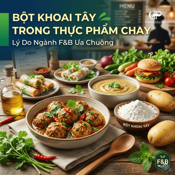 Potato Starch in Vegetarian Foods Why the F&B Industry Prefers It