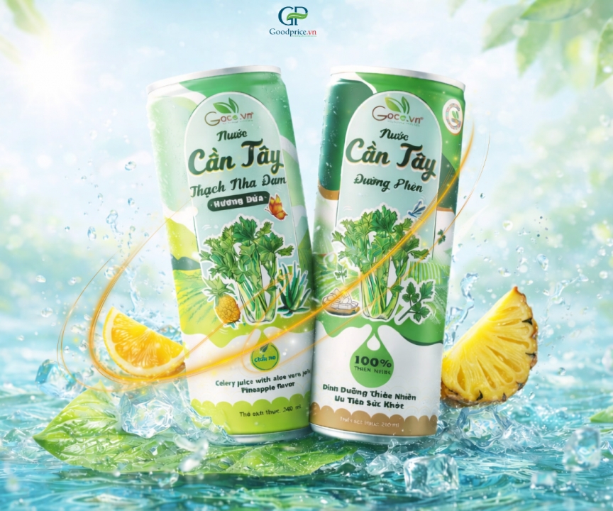 Cần Tây Dưới Góc Nhìn Nước Giải Khát Healthy Cho Lối Sống Hiện Đại