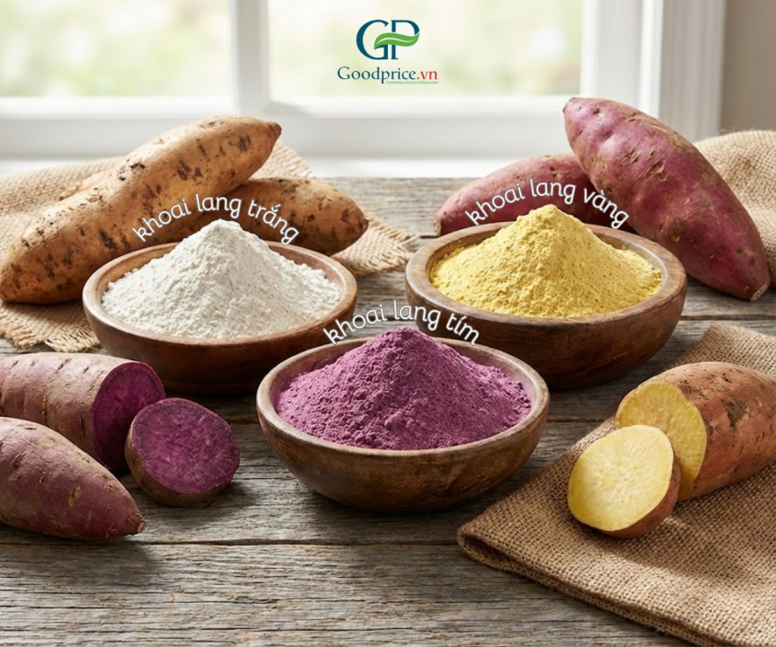 What Does the Color of Sweet Potato Powder Say?