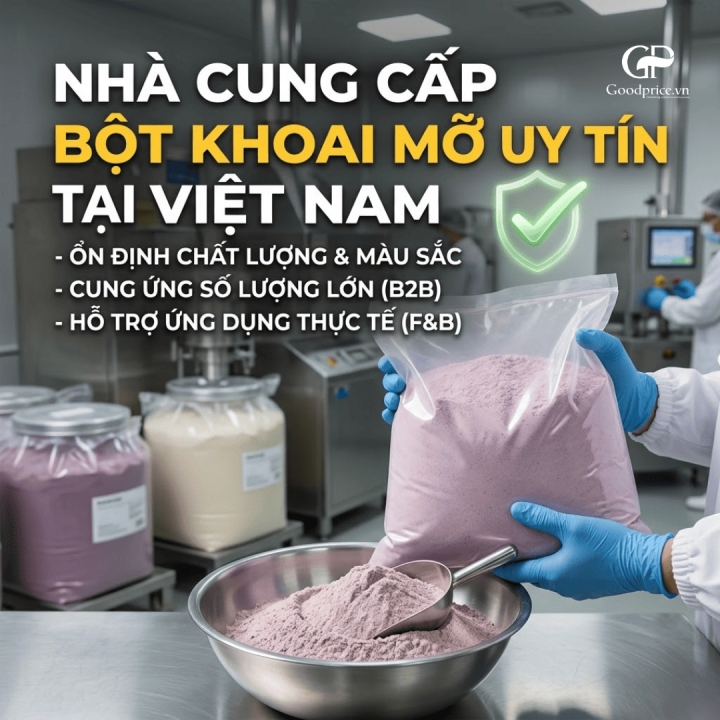 Reliable Ube Powder Supplier in Vietnam