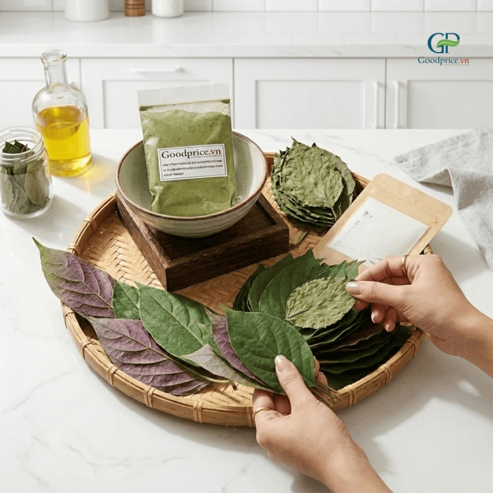 Quality Control Process for Export-Grade Skunkvine Leaves