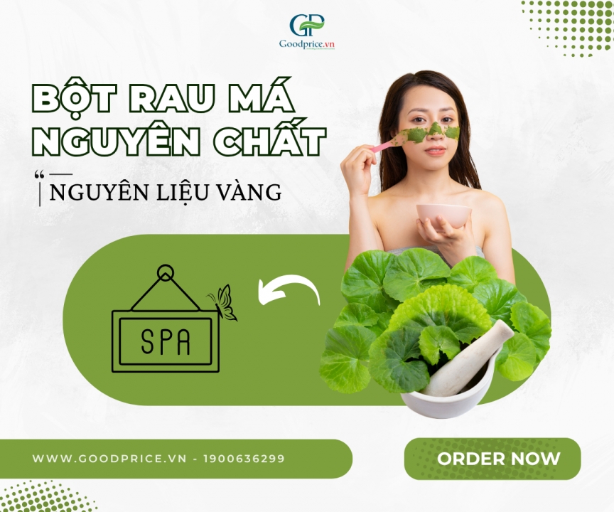 Rau Má - Nguyên Liệu Ngành Làm Đẹp Ưa Chuộng Nhất Hiện Nay