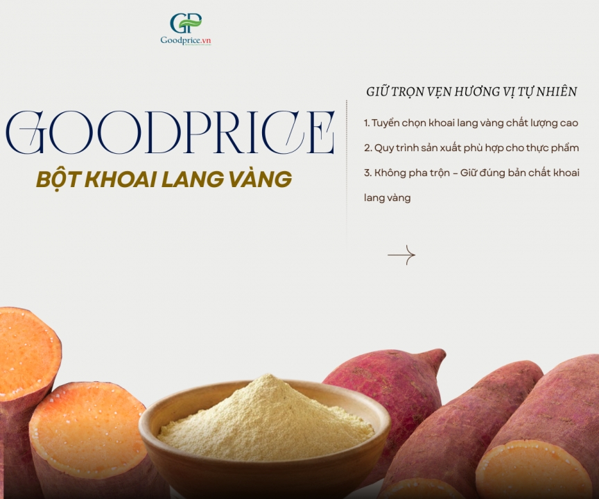 Why Does Goodprice Yellow Sweet Potato Powder Preserve Its Natural Flavor So Well?