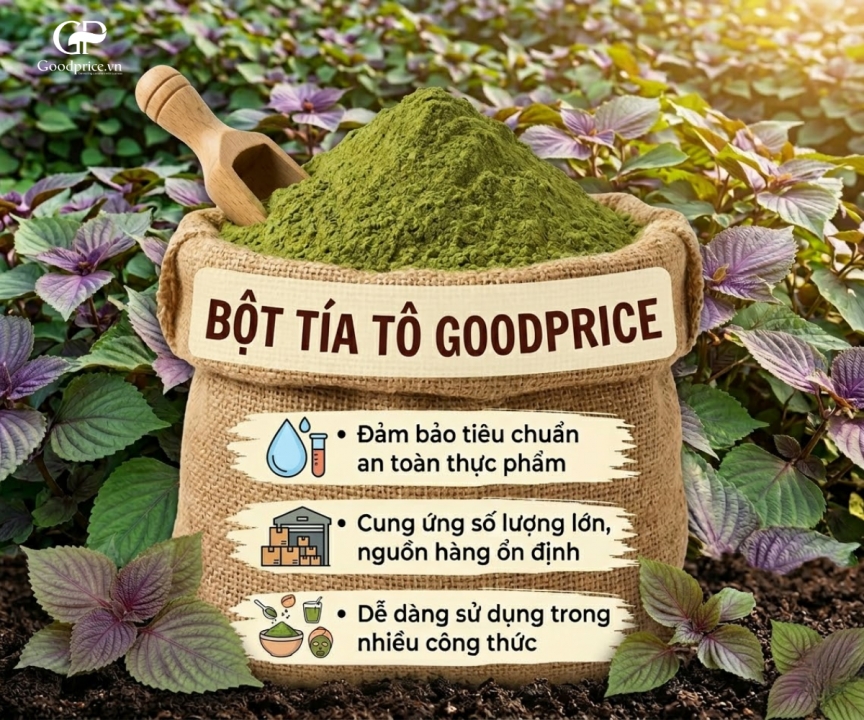 Natural Food Coloring with Perilla Leaf Powder