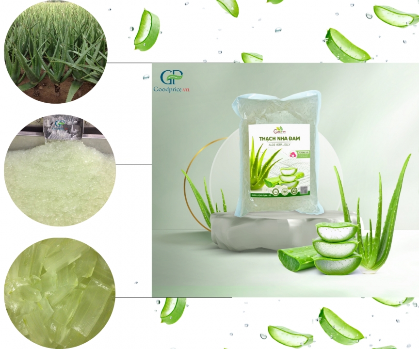 Thạch nha đam Goodprice Việt Nam – Topping lý tưởng cho ngành nước giải khát