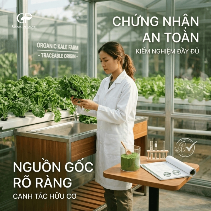 Tiêu Chuẩn Nhập Bột Cải Xoăn Kale Doanh Nghiệp Cần Biết