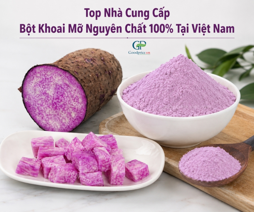 Top 100% Pure Purple Yam Powder Suppliers in Vietnam