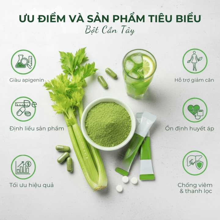APPLICATION OF CELERY POWDER FOR FUNCTIONAL FOOD PRODUCTION ENTERPRISES
