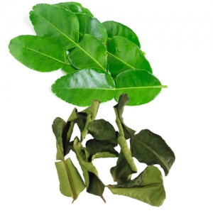 Dried lime leaves