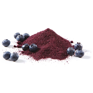 Blueberry powder