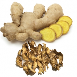 Dried ginger slices 