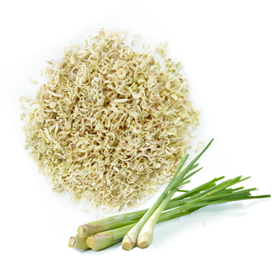 Dried lemongrass slices